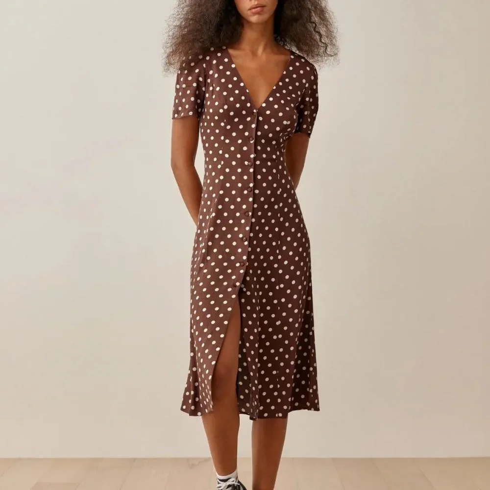 REFORMATION LOCKLIN DRESS - Picture 3 of 3